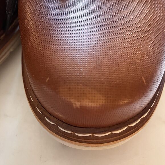 Bull Boxer Men's Oxford Art Name Ethyn Casual Dress Shoe Brown Size 10 GUC - Picture 4 of 10